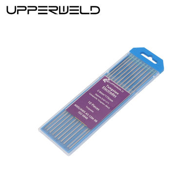 Électrode de tungstène Wc20 supérieure pour soudage de pipelines et de petits composants Couleur grise