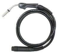 Machines de soudage en acier inoxydable et en plastique 24KD Noir 16ft MIG Air Cooled Welding Torch