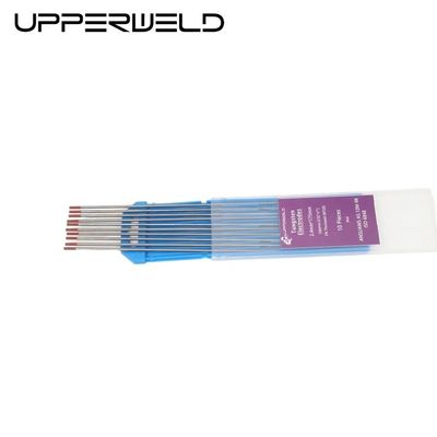 WT20 électrodes de tungstène pour soudage TIG 2% Thoriated Rouge 10-Pack 175 2,4 mm 3/32 pouces