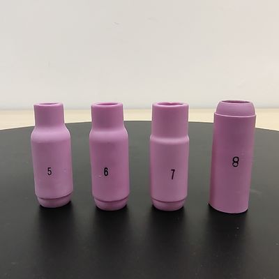WP17 supérieur 18 26-10N 17Kit Lentille à gaz Alumine buse arrière tasse TIG soudage accessoires kit refroidissement à l'air