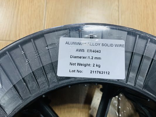 Sliver ER4043 fils de soudage pour soudage MIG MAG personnalisé et brasage en aluminium