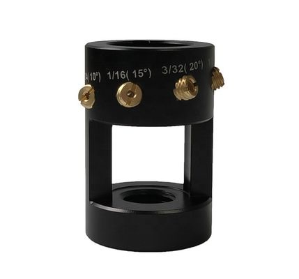 6.5*4.3*4.3 Tête de meulage de l'électrode d'affûtage de tungstène en aluminium supérieur pour soudage TIG