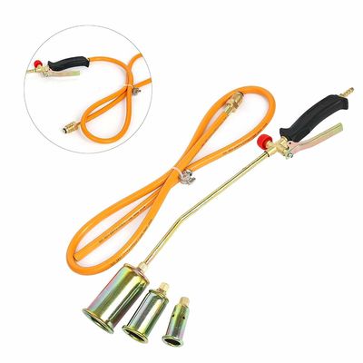 Une lampe de chauffage argentée noire 20 000 BTU 34 pouces de long