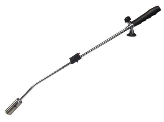 Une lampe de chauffage argentée noire 20 000 BTU 34 pouces de long