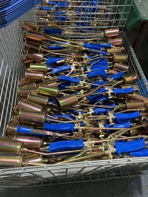 Brûleur de mauvaises herbes à torche au propane certifié ISO9001 Noir à double ou triple buse