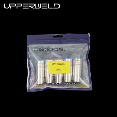 UPPERWELD 25AK Buse de soudage cylindrique ODM personnalisation pour les accessoires MIG / MAG