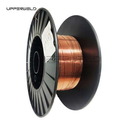 Support personnalisé OBM en acier doux ER70S-6 fil de soudage Mig de 0,8 mm pour le soudage en aluminium
