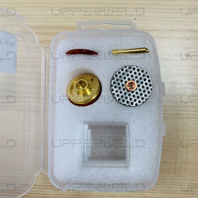 Accès à la TIG Pyre TIG soudage lampe de poche Lentille à gaz 10 Kit de tasse Pyrex pour Tig WP-17/18/26