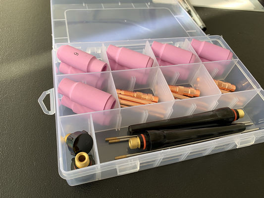 Kit de consommables de torche de soudage TIG personnalisé pour PTA DB SR WP 17 18 26 13N 53N 54N