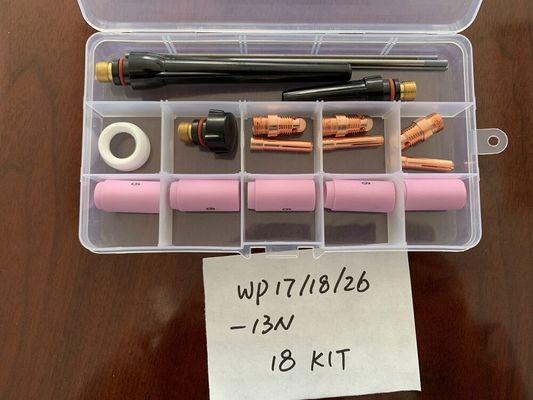 Kit de consommables de torche de soudage TIG personnalisé pour PTA DB SR WP 17 18 26 13N 53N 54N