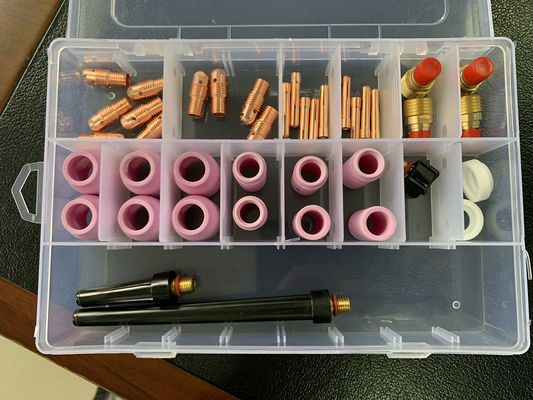 Kit de consommables de torche de soudage TIG personnalisé pour PTA DB SR WP 17 18 26 13N 53N 54N