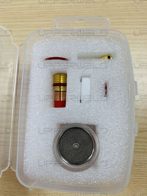 Kit de torche de soudage TIG, nozzle en verre en caoutchouc de cuivre WP9/20 Ensemble de 7 pour toutes les séries WP-9/20/25
