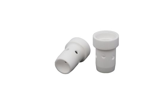 Support personnalisé MIG 501D Diffuseur de gaz en céramique blanche pour lampe de soudage