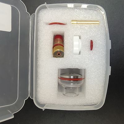 Tig accessoires WP-17 18 26 Champagne buse grand kit avec adaptateur 2,4 mm céramique