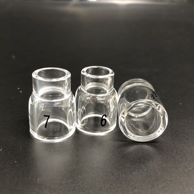 Kit de tasse en verre TIG pour 13NQ10-6 11-7 12-8 Torche de soudage TIG Lentille à gaz étanche 0,1 kg
