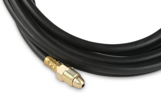 Tuyau régulateur de débit du compteur de CO2 d'argon de 12' pour Mig Tig soudage au gaz inerte 5/8&quot; UNF-18RH NBR