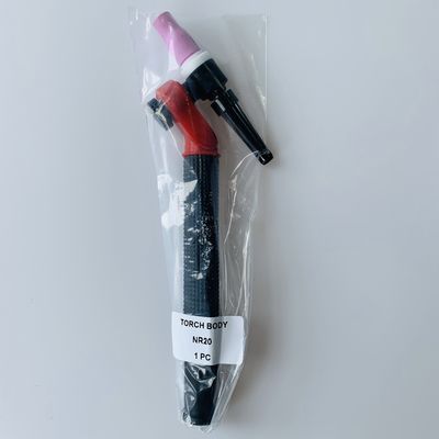 Corps de la torche en céramique NR-20 TIG personnalisé Cou pivotant TIG Soudage TIG Tête de la torche refroidie à l'air