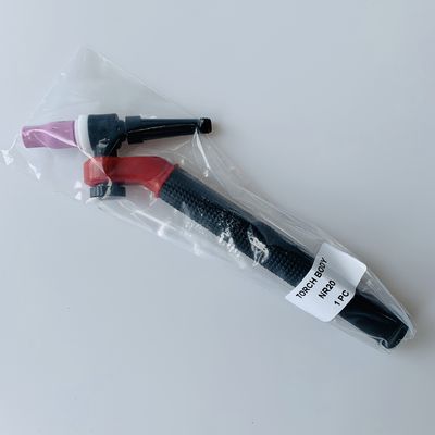Corps de la torche en céramique NR-20 TIG personnalisé Cou pivotant TIG Soudage TIG Tête de la torche refroidie à l'air