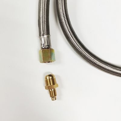 tuyau régulateur de réservoir de propane à longue durée de vie pour lampe de soudage en argent avec manomètre