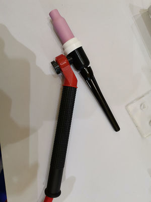 Torche de soudage TIG refroidie à l'air de 125 ampères, tête de corps facile à utiliser et flexible pour le soudage