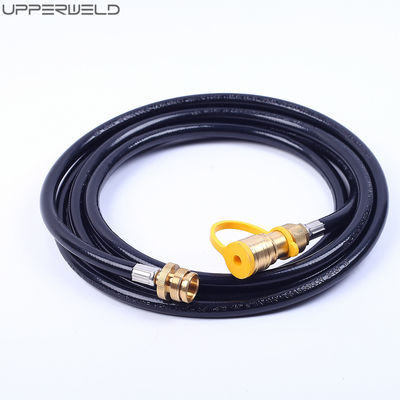 12 pieds 24 pieds soudage à gaz en caoutchouc naturel tuyau Lpg avec 3/8 pouces Quick Connect / déconnecter pour le gril
