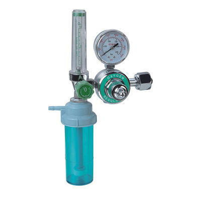 Pression maximale d'entrée 4000 Psi régulateur de bouteille d'oxygène médical de haute précision de débit CGA540
