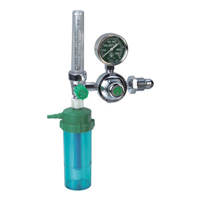 Pression maximale d'entrée 4000 Psi régulateur de bouteille d'oxygène médical de haute précision de débit CGA540