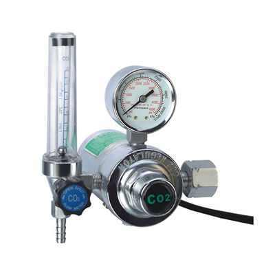 Pression maximale d'entrée 4000 Psi régulateur de bouteille d'oxygène médical de haute précision de débit CGA540