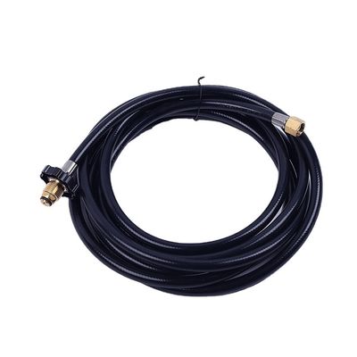 Adaptateur de propane de GPL industriel de 12 pieds avec connexion rapide et tuyau à gaz en caoutchouc de 1/4 de pouce