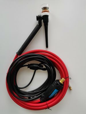 Soutien personnalisé OEM Black WP26 TIG Torche de soudage avec câble 4m et buse en céramique