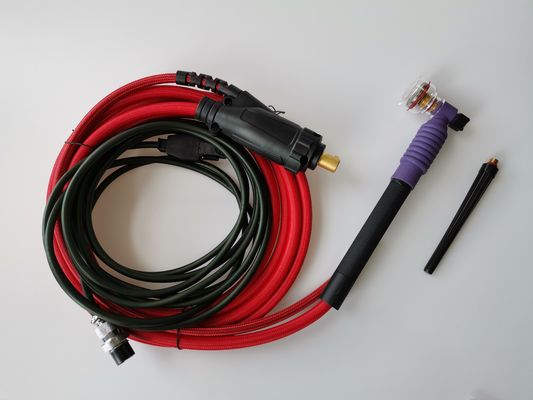Soutien personnalisé OEM Black WP26 TIG Torche de soudage avec câble 4m et buse en céramique
