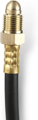 Tuyau régulateur de débit métrique industriel d'argon pour soudage Mig Tig Standard UNF 5/8 pouces