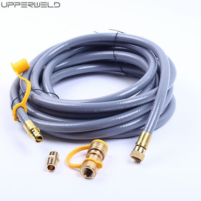tuyau de gaz naturel flexible et durable de 6/9 mm avec kit de connexion rapide de 3/8 pouces de diamètre