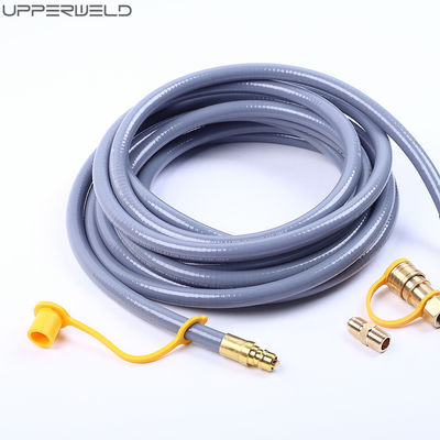tuyau de gaz naturel flexible et durable de 6/9 mm avec kit de connexion rapide de 3/8 pouces de diamètre