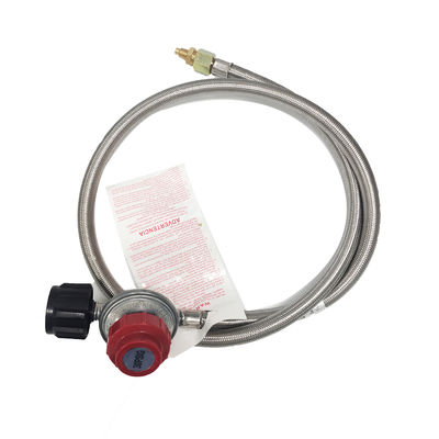 5 pouces tuyau de gaz liquéfié propane acier inoxydable tressé