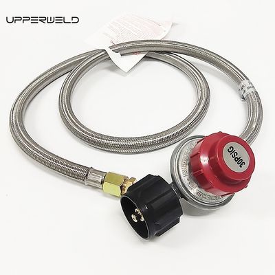 5 pouces tuyau de gaz liquéfié propane acier inoxydable tressé