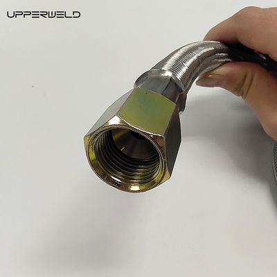 5 pouces tuyau de gaz liquéfié propane acier inoxydable tressé