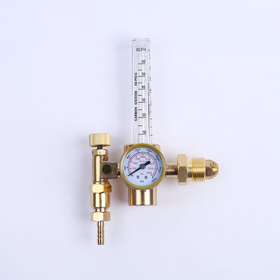 CGA320 et CGA580 régulateur de gaz de soudage à double débitmètre de CO2 avec réducteur de gaz à vis