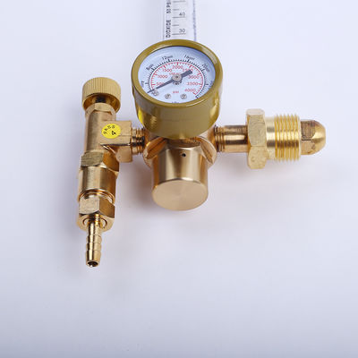 CGA320 et CGA580 régulateur de gaz de soudage à double débitmètre de CO2 avec réducteur de gaz à vis