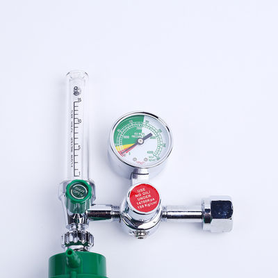 Mètre de débit de gaz d'oxygène médical avec régulateur de soupape réductrice de haute pression et de sécurité