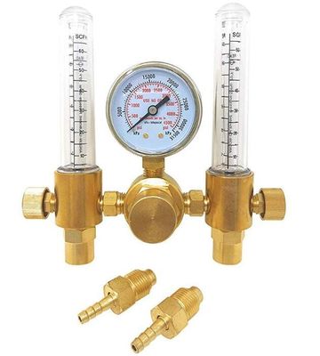 Régulateur de gaz d'argon CO2 débitmètre pour machine à souder Mig Tig Structure de sécurité