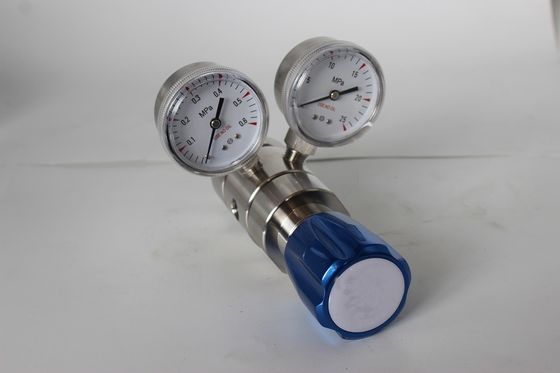 Régulateur de laboratoire à double étage pour gabarit de gaz spécialisé en argon d'hélium d'azote