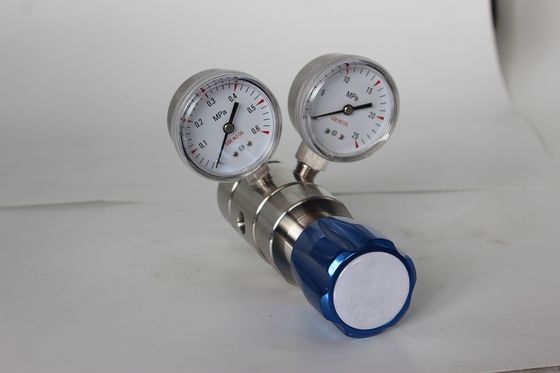 Régulateur de laboratoire à double étage pour gabarit de gaz spécialisé en argon d'hélium d'azote