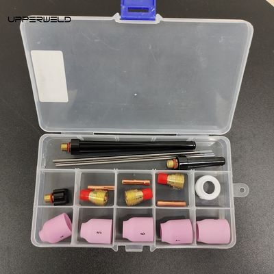18pcs de nozzle d'aluminium corps électrode isolant TIG soudage torche