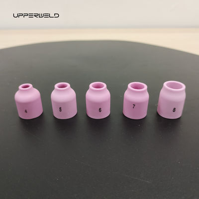 18pcs de nozzle d'aluminium corps électrode isolant TIG soudage torche