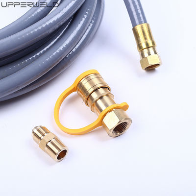 5/8&quot;/1/8&quot;/1/4&quot; Connectez taille 10/12/24 pieds tuyau à gaz naturel pour chauffage de cheminée de gril