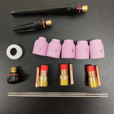 OBM Kit de consommables de la lampe de soudage TIG pour WP-17/18/26 53N 18 pièces