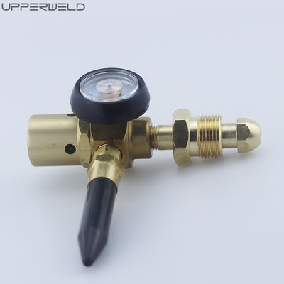 Réducteur de gaz Inflateur de remplissage de ballon en hélium-latex 0-3000 PSI avec jauge pour vanne de réservoir CGA580