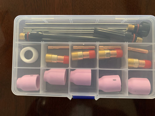 OBM Kit de consommables de la lampe de soudage TIG pour WP-17/18/26 53N 18 pièces