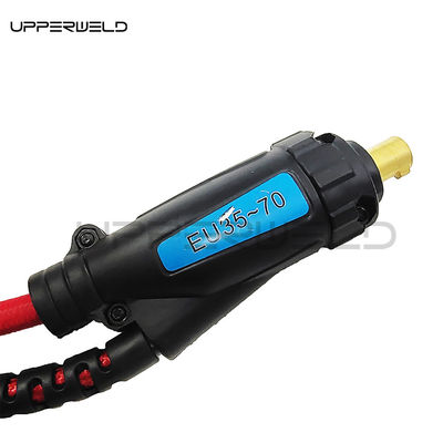 WT125F Torche de soudage TIG avec tasse en verre câble rouge et lentille à gaz